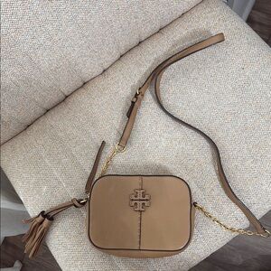 Tory Burch Tan Crossbody Bag